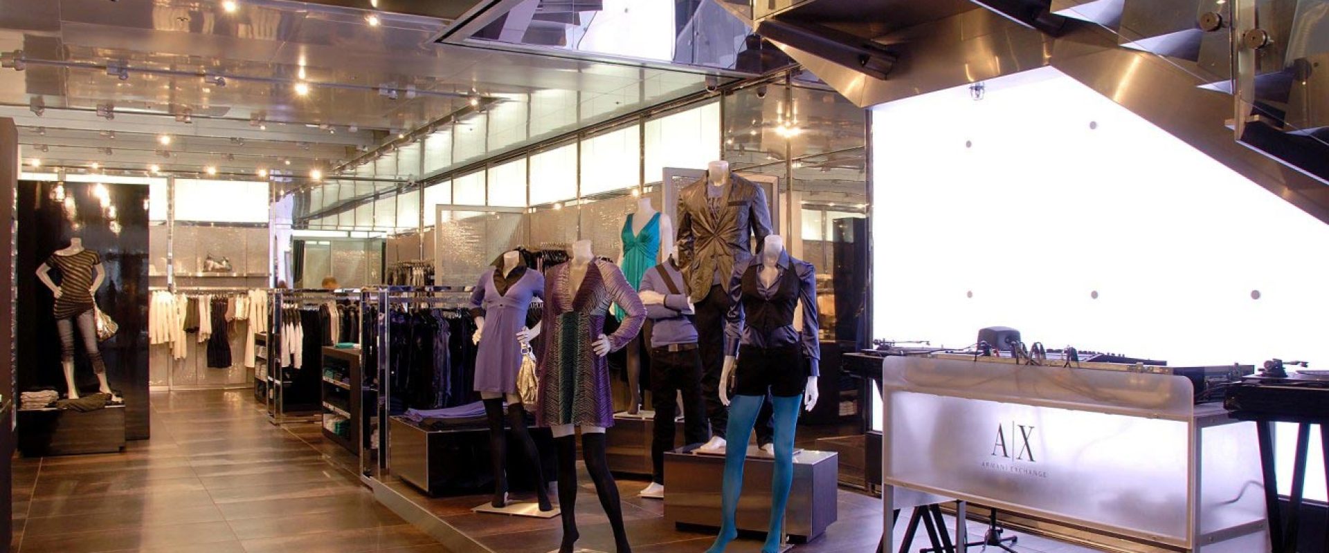 Armani Exchange portable DJ system